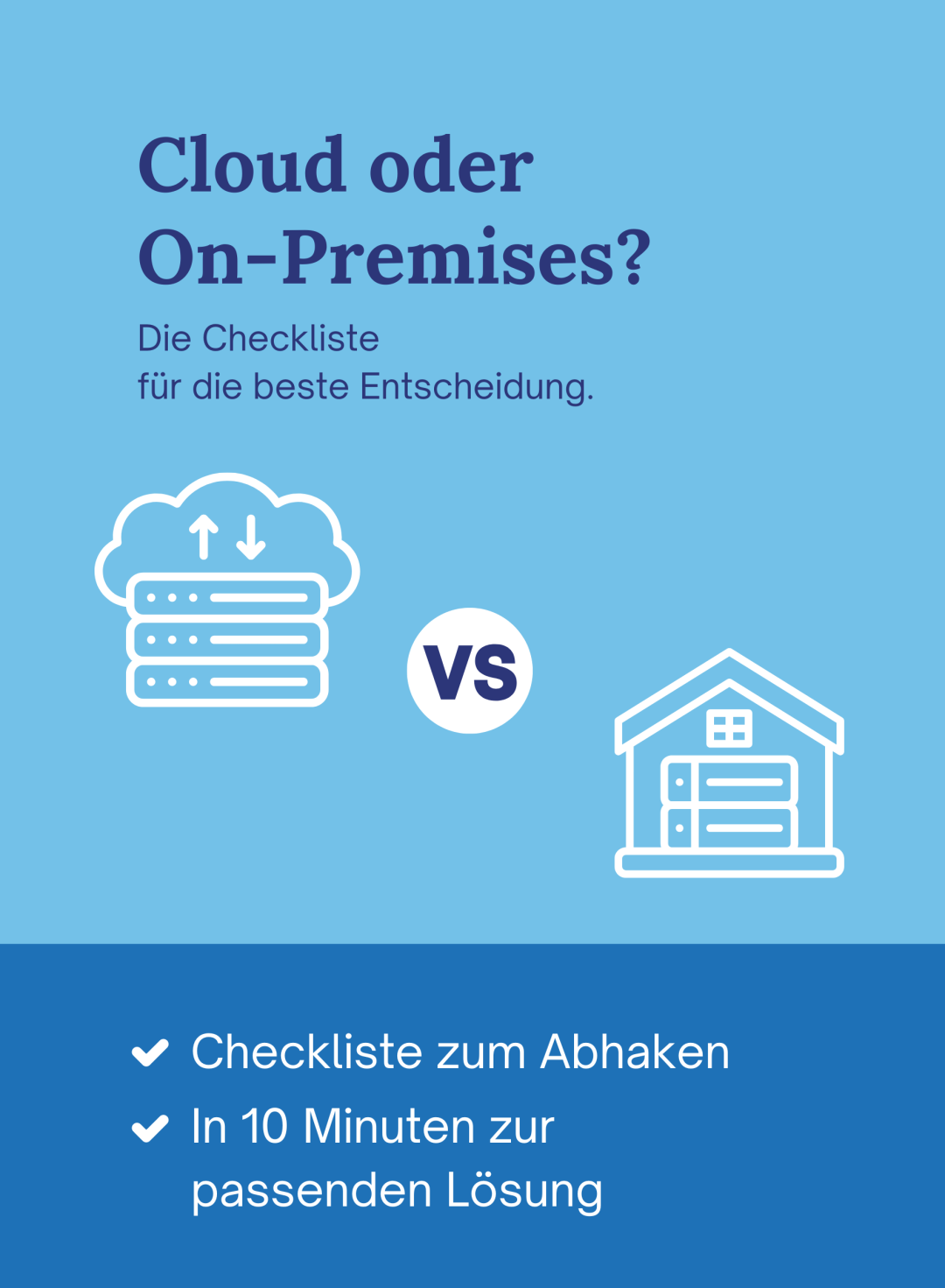 Cover Checkliste Cloud_On Prem