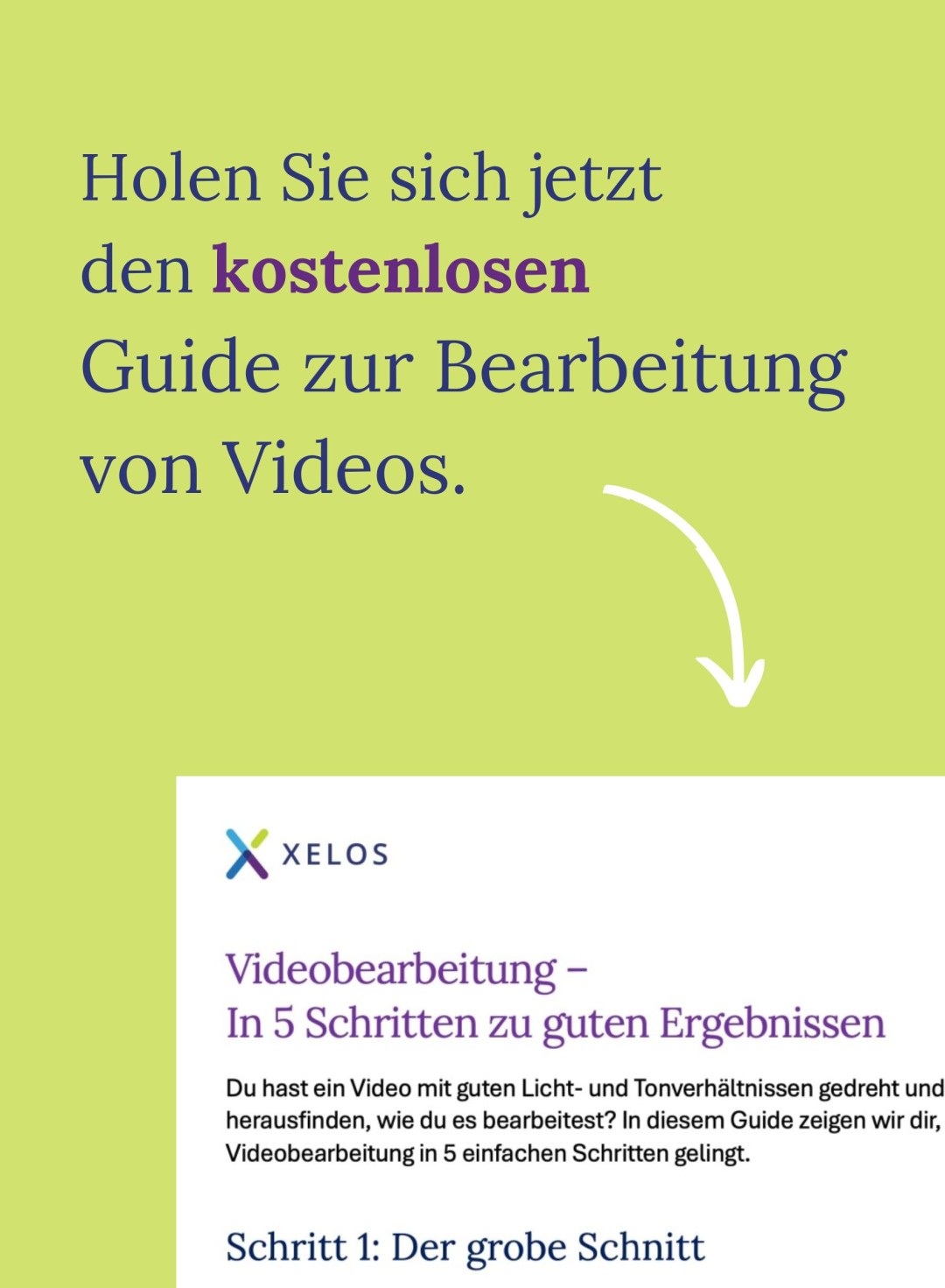 Guide Videobearbeitung