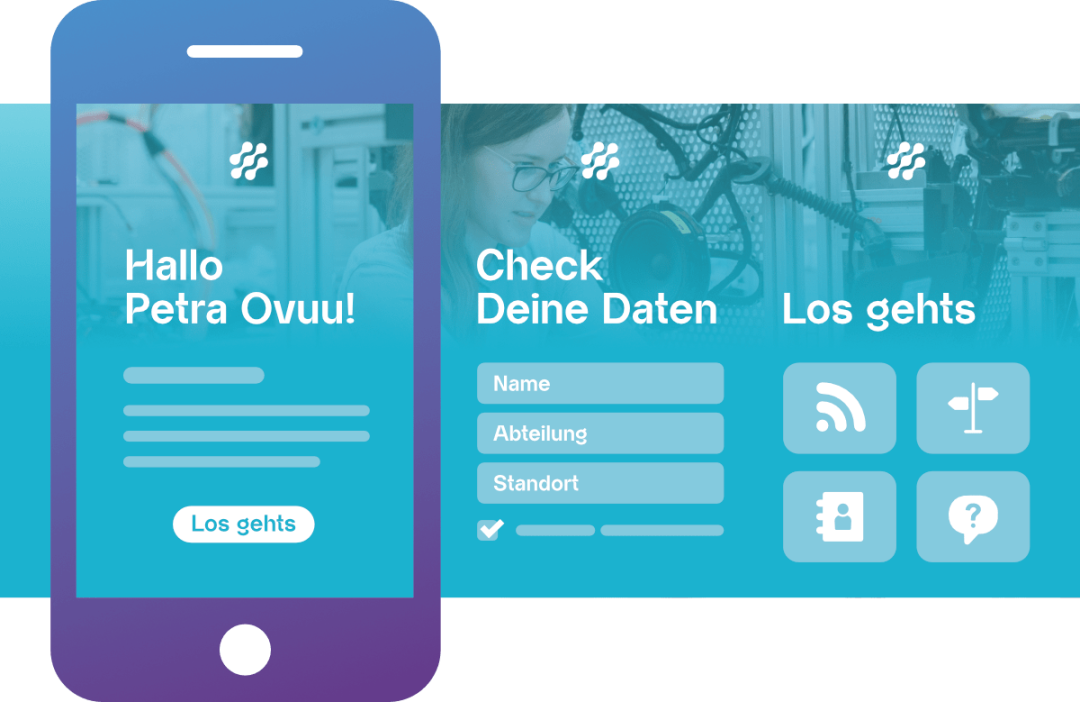 Einfach Onboarding – mobile App